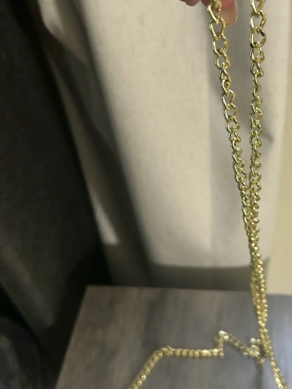 Dolce & Gabbana Metallic Gold Chain Shoulder Bag - Picture 6 of 6